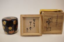 川端近左　高台寺蒔絵中棗