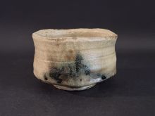 各務周海　黄瀬戸茶碗