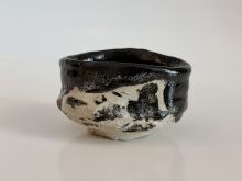 山口真人　黒織部ぐい吞