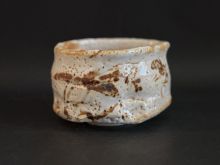 美和隆治　志野茶碗