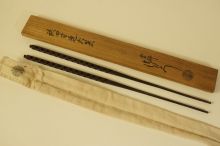 大西浄中　鐵四方透火箸