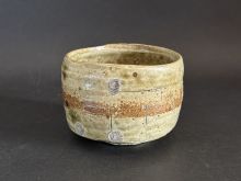 鯉江良二　織部茶碗